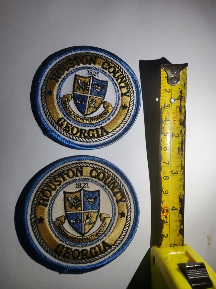X2 Houston County Sheriff's Office, Georgia Patch 3 inchs