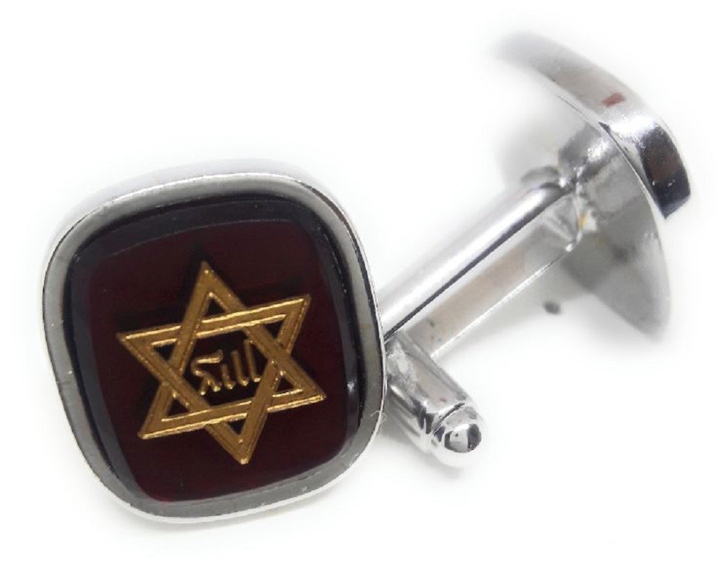 STAR OF DAVID CUFFLINKS MANUFACTURERS DIRECT PRICING