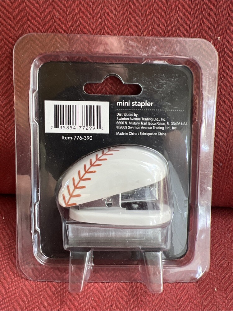 Tug Baseball Mini Stapler