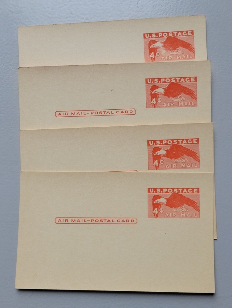 US Scott #UXC1 Post Card. Unused Eagle in Flight.