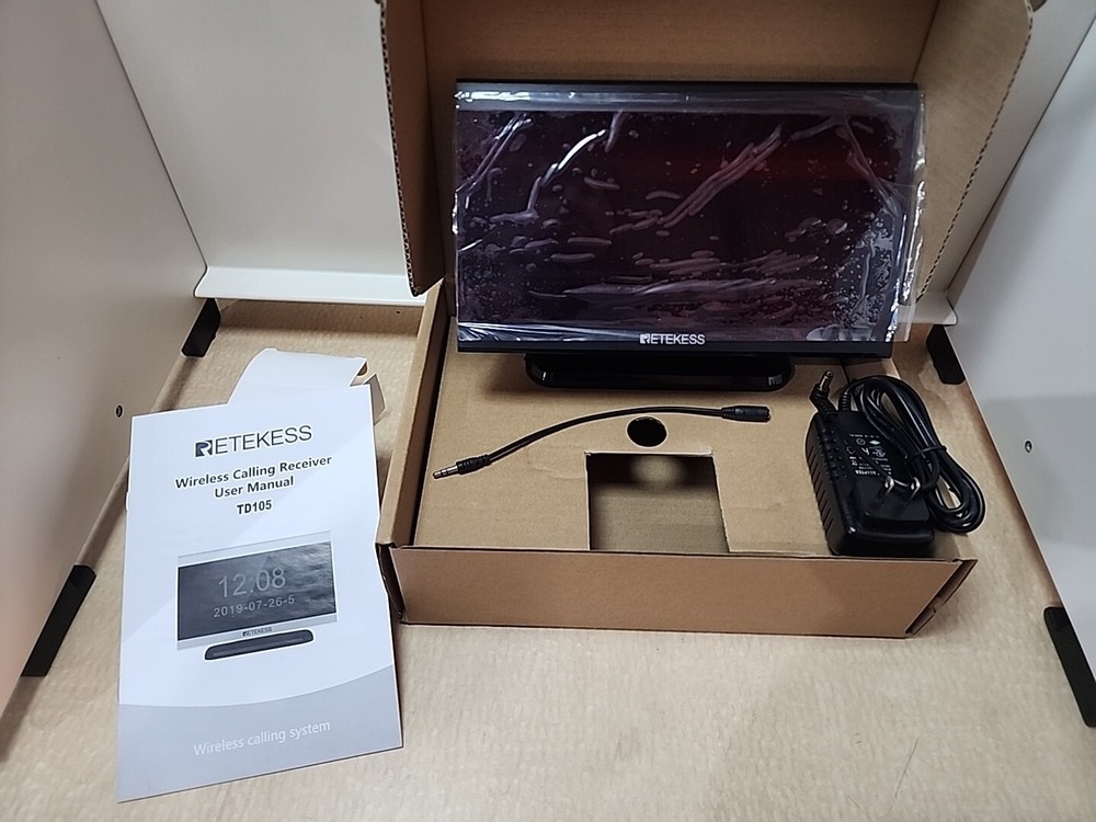 Retekess TD105 Restaurant Pager Calling System Host Receiver