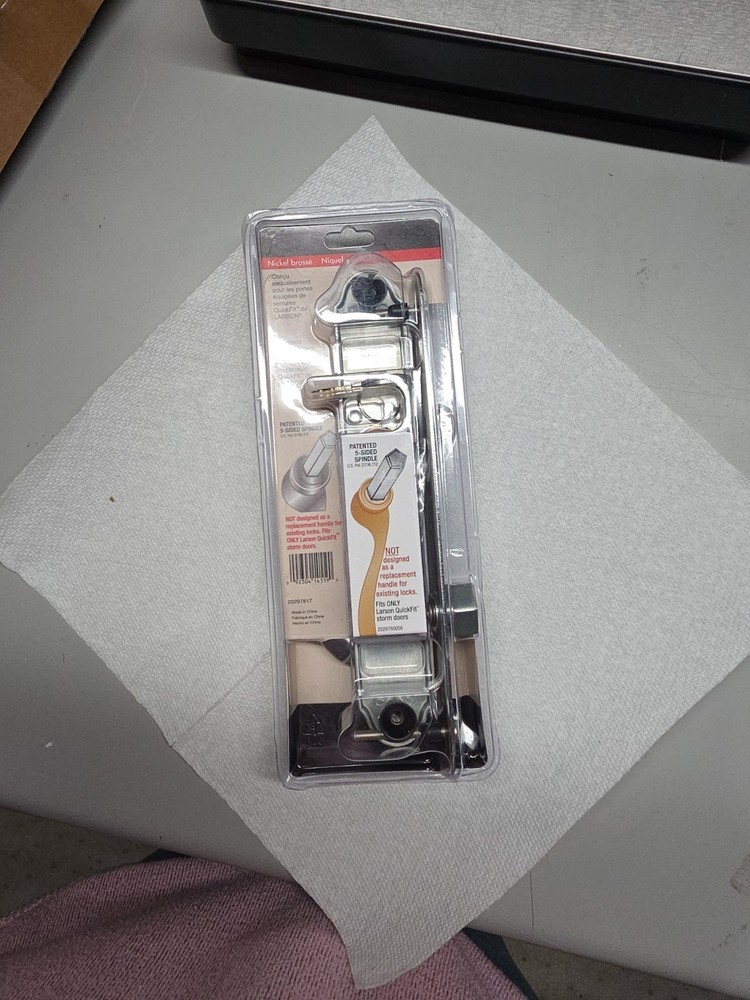 Larson Brushed Nickel Quickfit Handle Set