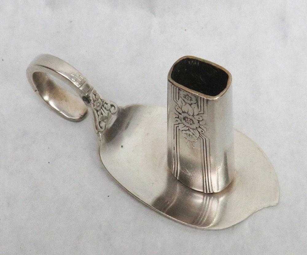 VINTAGE FLATWARE TOOTHPICK HOLDER