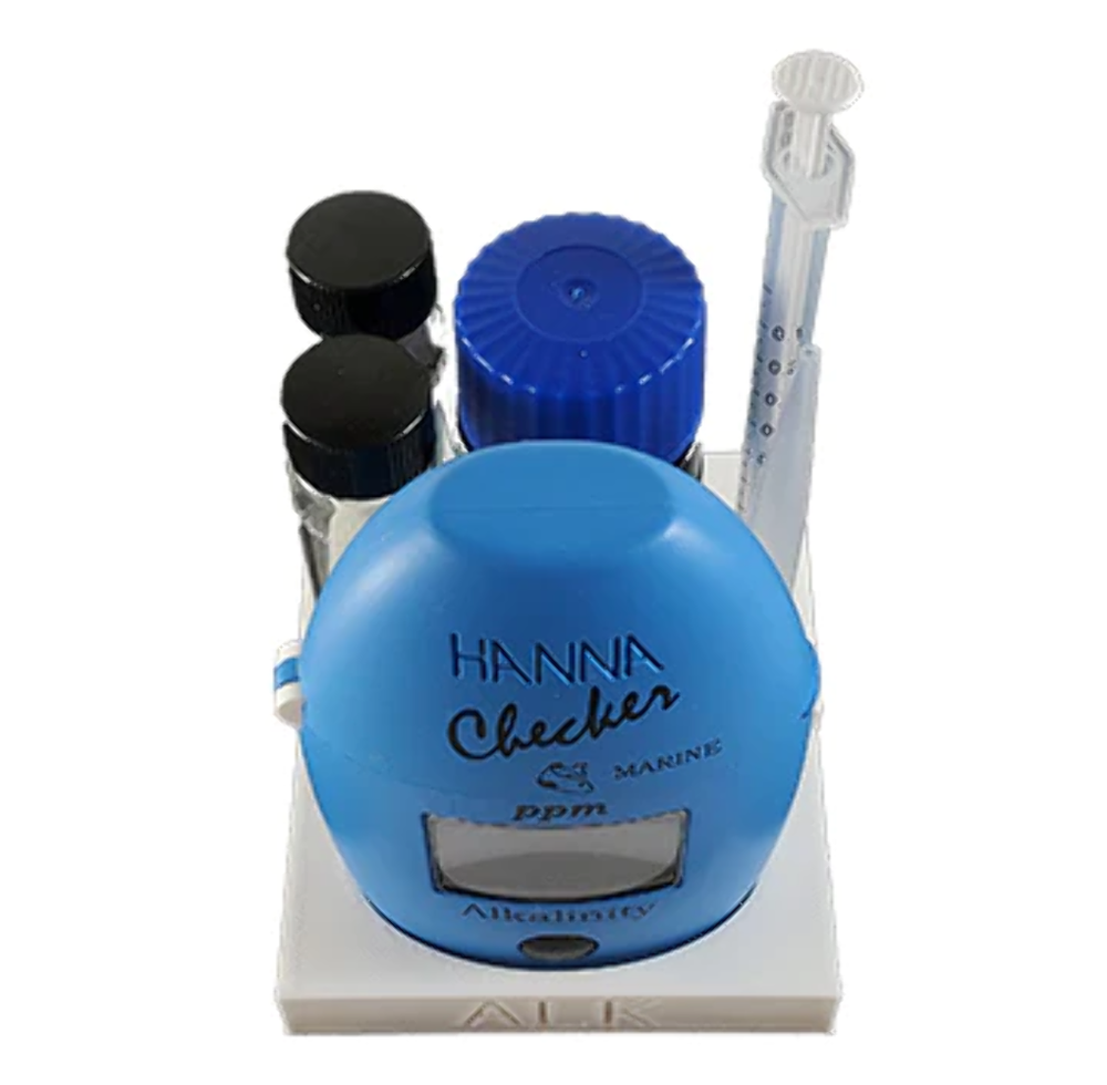 3D Printed Hanna Alkalinity Checker Organizer