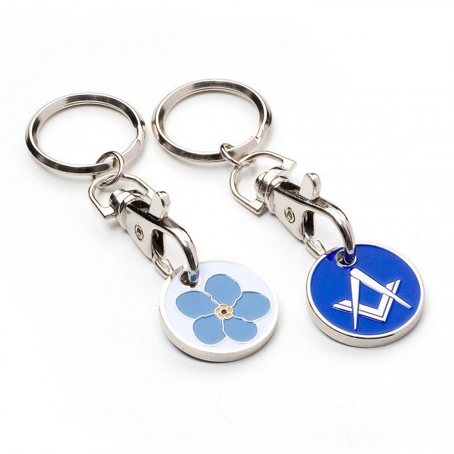 Masonic Trolley Keychain & Coin