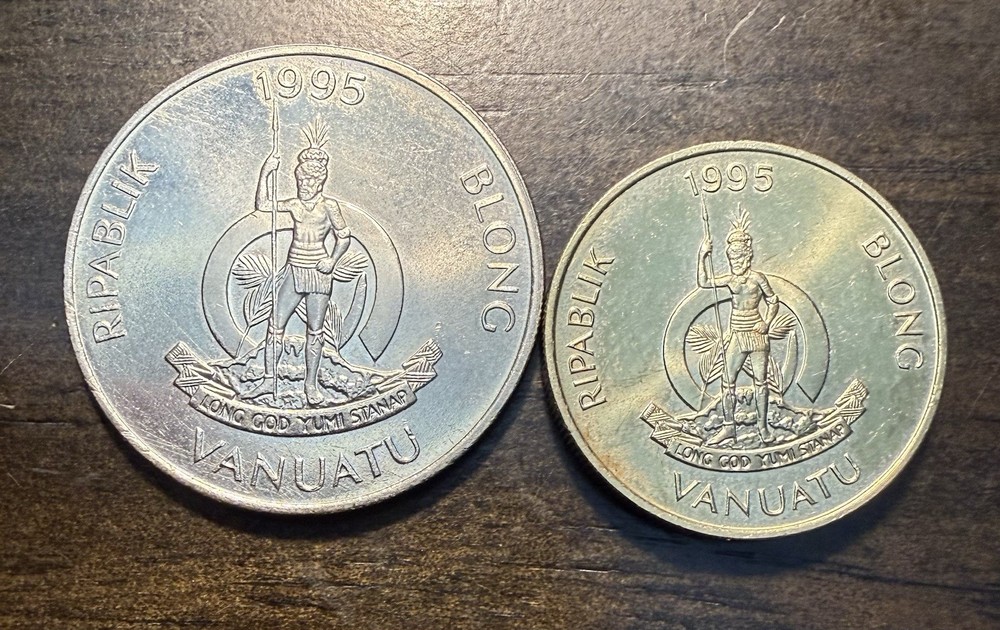 1995 Vanuatu Coins