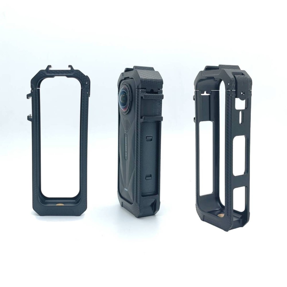 Quick Release Magnetic Base Frame Case for Insta360 X5 Protective Rabbit Cage