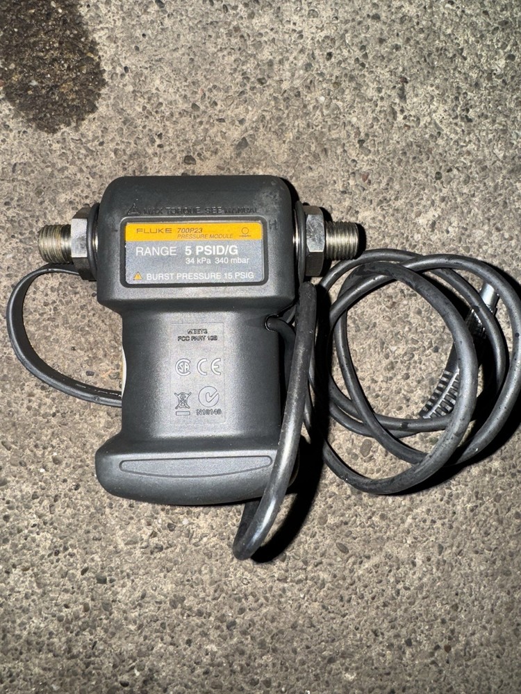 Fluke 700P23 Pressure Module 5 PSID/G Tested