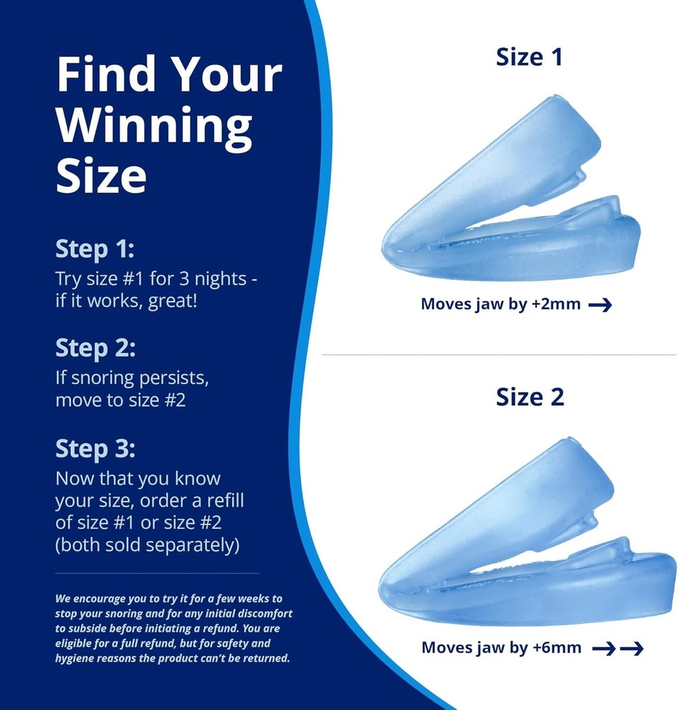 Jaw Advancing Mouth Guard, Snoring Solution