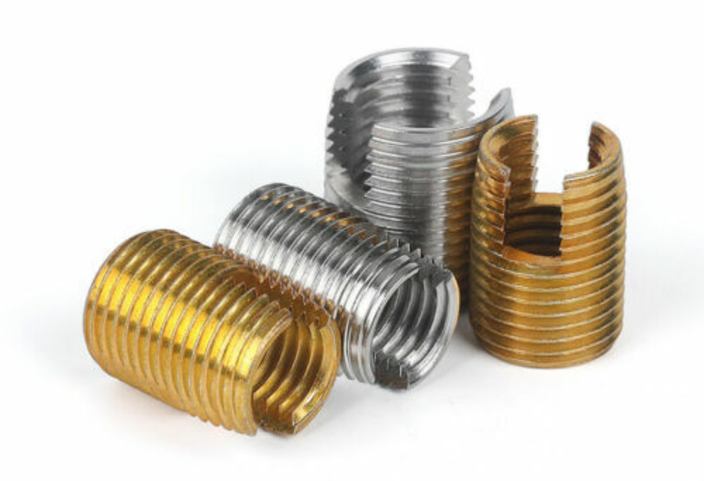 Slotted Self Tapping Threaded Inserts Variations Size M2 M3 M4 M6 M8 M12 M14 M18