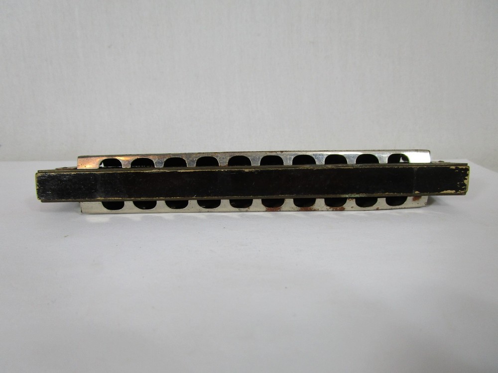 Vintage M Hohner Echo-Luxe Harmonica W Germany