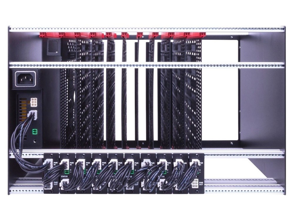 TV One 1RK-4RU-BASIC-KIT 4RU Rack Mount Chassis Multi-Voltage