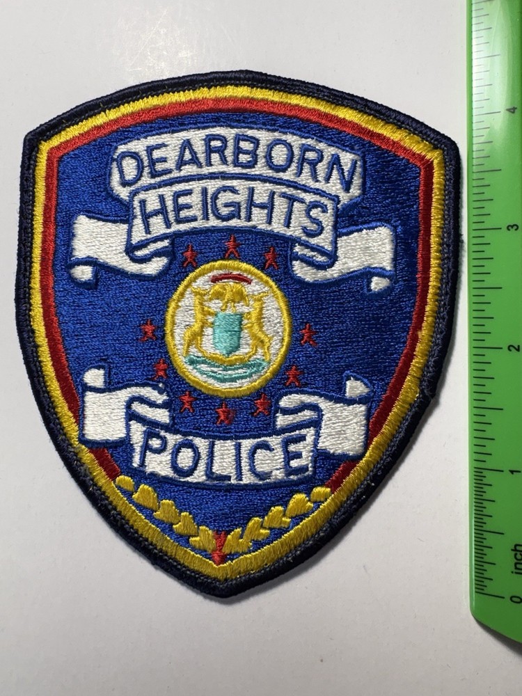 Dearborn Heights Michigan Police Patch