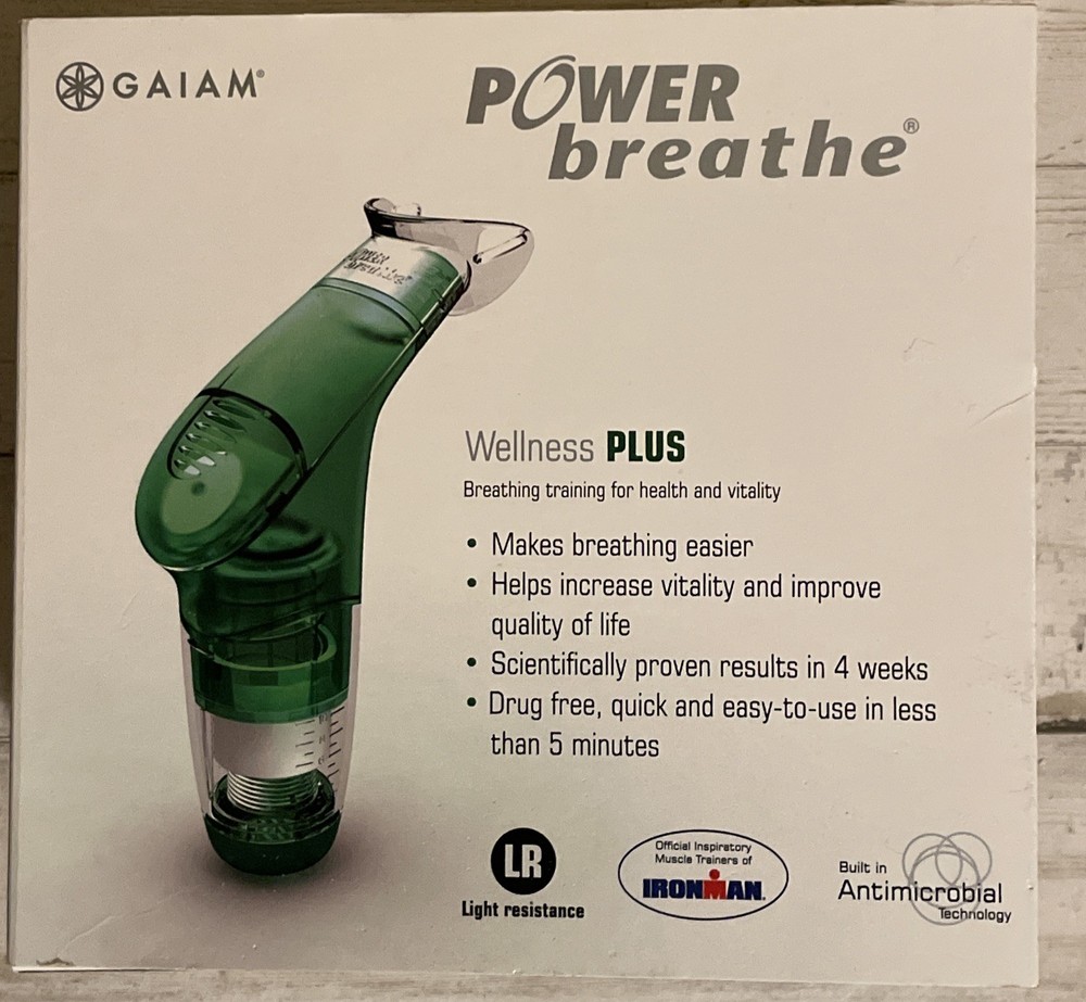 POWERbreathe Plus1 Light Resistance Green Model LSI-Plus1