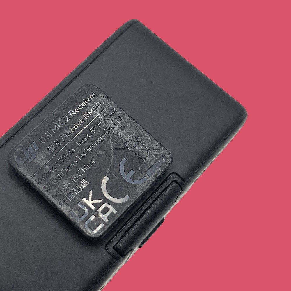 DJI Mic 2 Compact Digital Wireless Microphone for Camera & Smartphone #NB6523