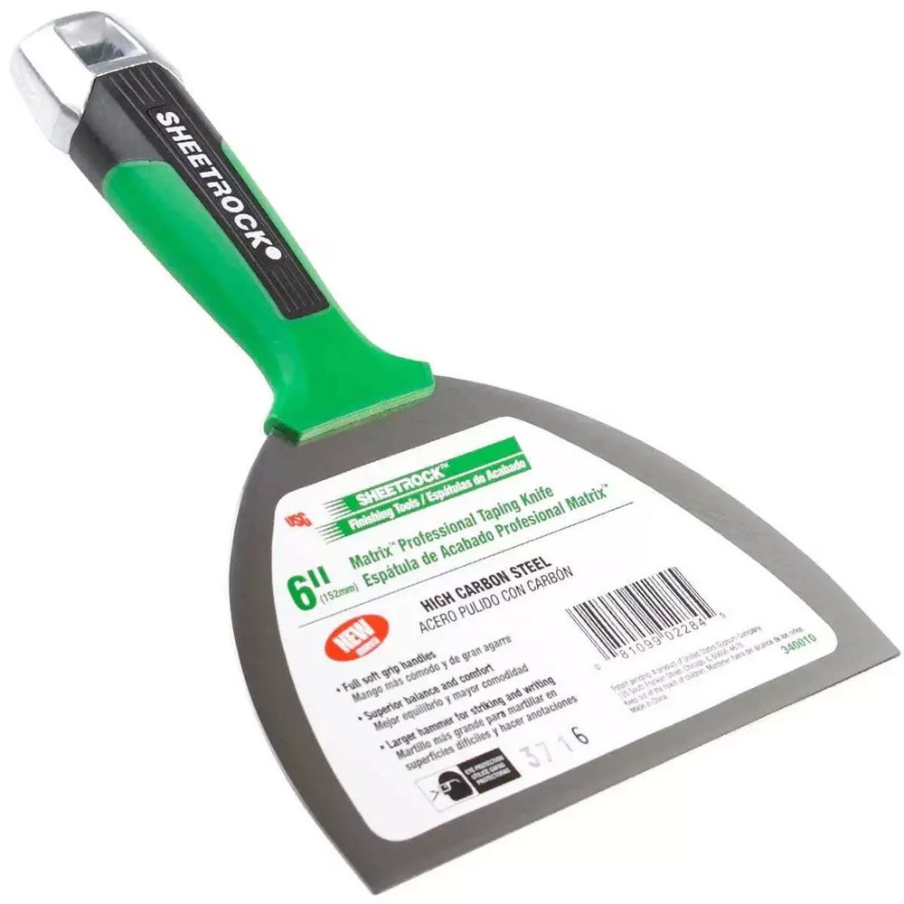 USG Sheetrock Matrix High Carbon Steel 6' Drywall Joint Knife