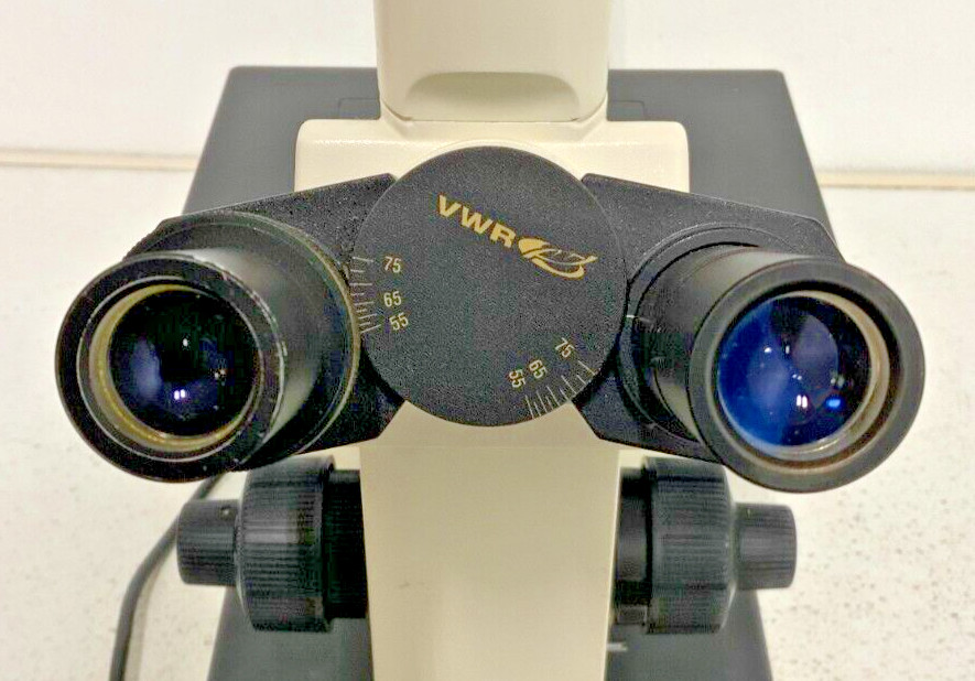 Vista Vision VWR Lab Trinocular Inverted Fluorescence Microscope 5 Objectives