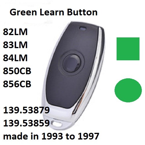 For LiftMaster Garage Door Opener Remote Control Work With Green Learn Button