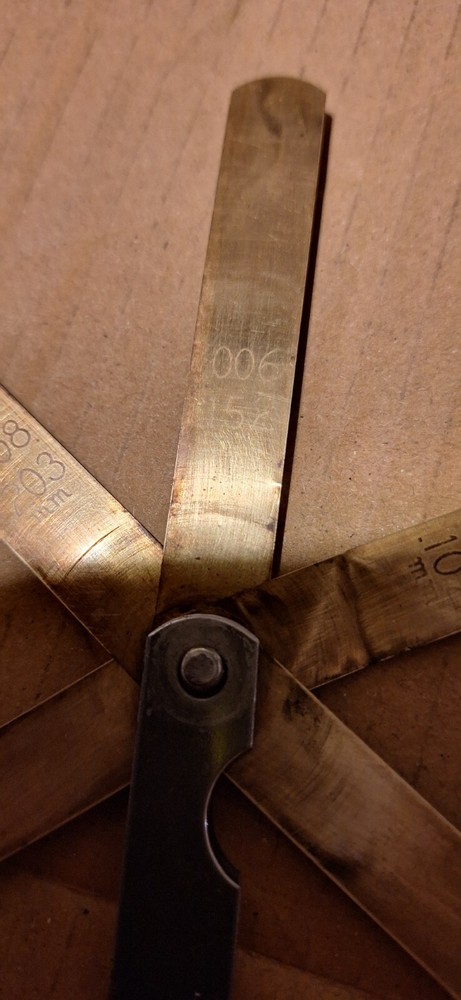 Blue Point Tools Brass Feeler Gauge