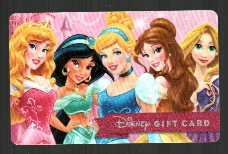 DISNEY Disney Princesses ( 2014 ) Gift Card ( $0 )
