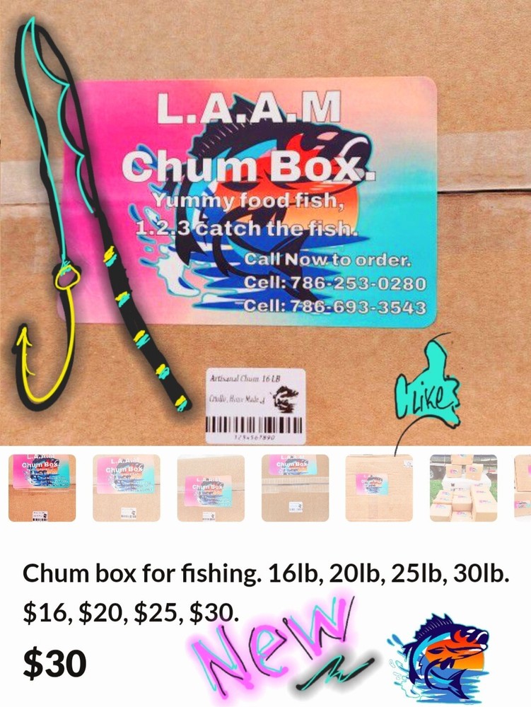 Chum Box For Fishing 🎣 🐟🎣🦞🦐