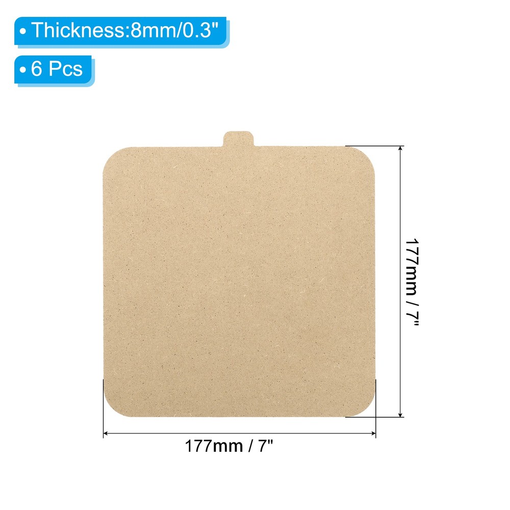 6 x Pottery Bat Inserts for Pottery Bat System 7” Inner Bats for Pottery