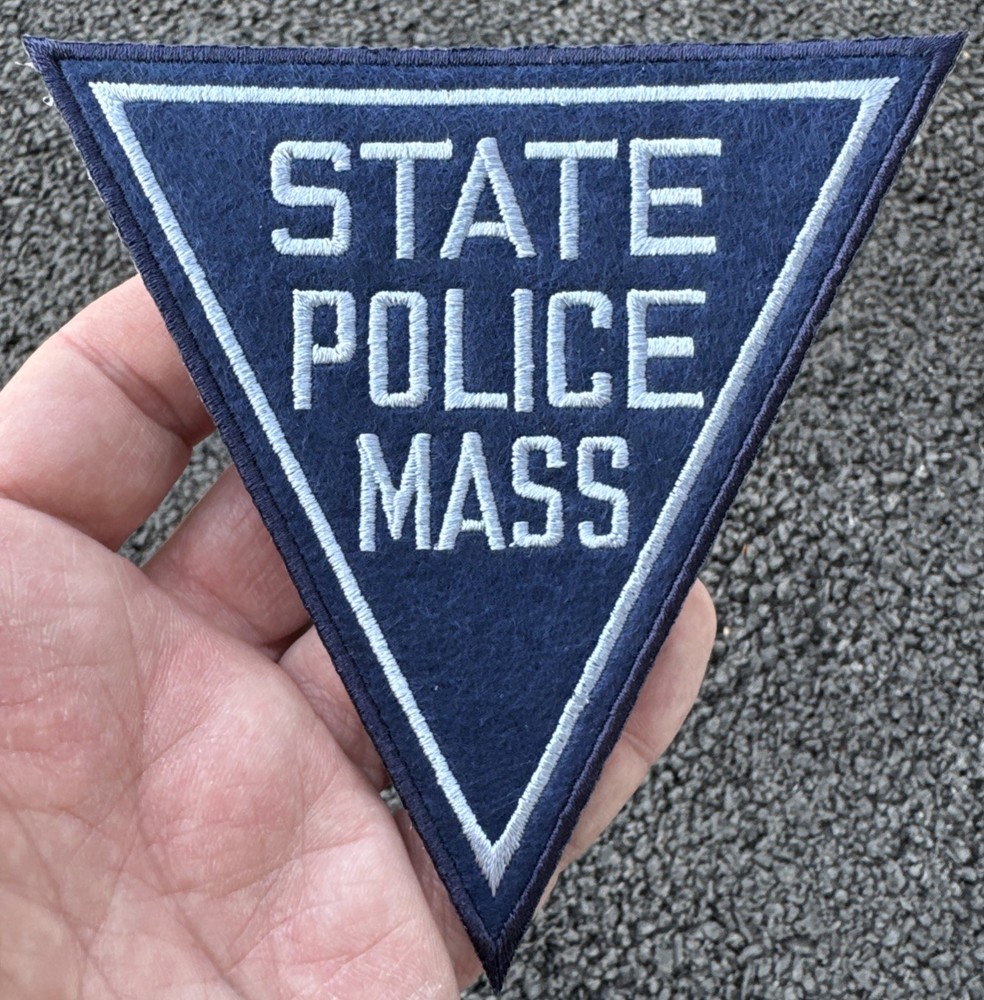 Massachusetts State Police RETRO Patch