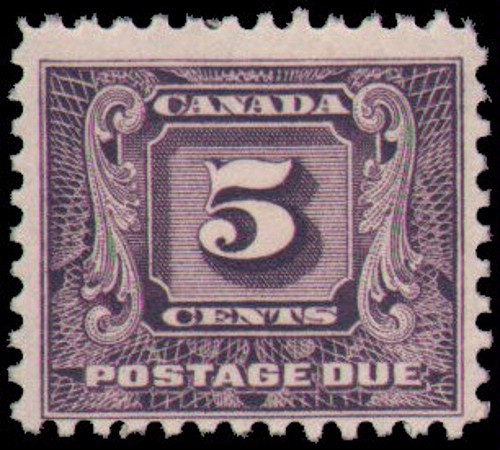 Canada #J6-J10 set MH