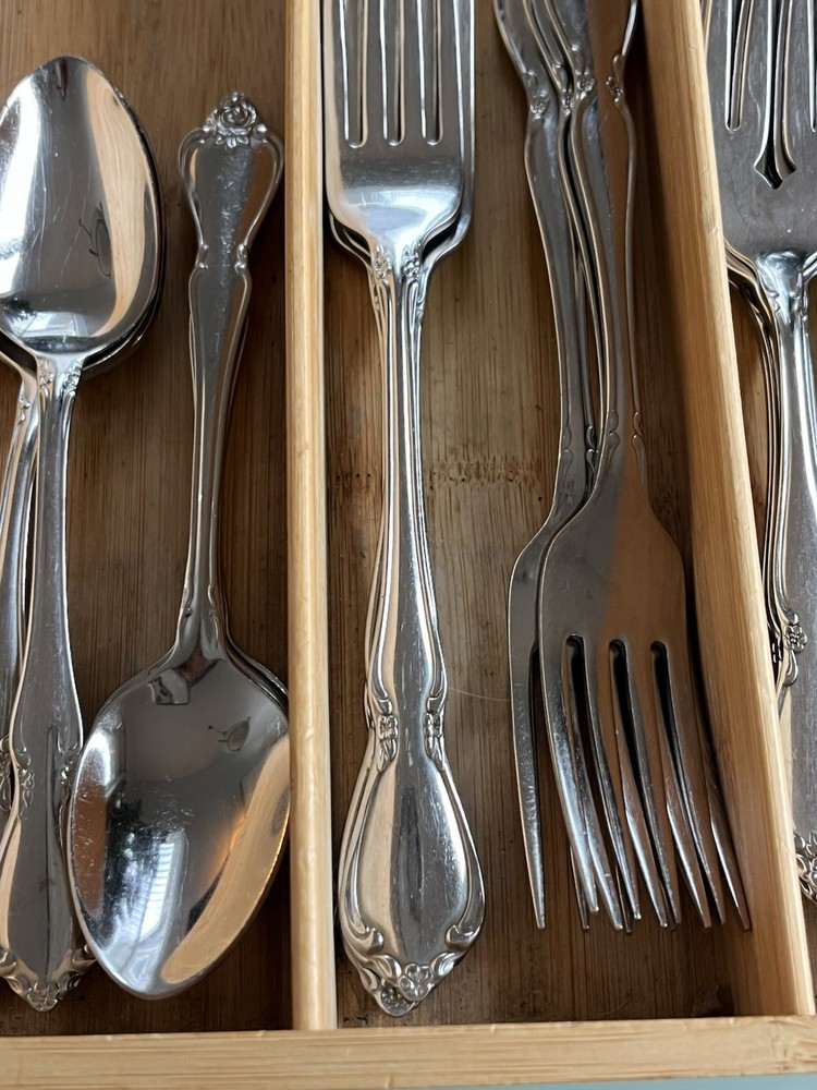 Oneida Community Chatelaine 49 piece Stainless Flatware Set *READ*