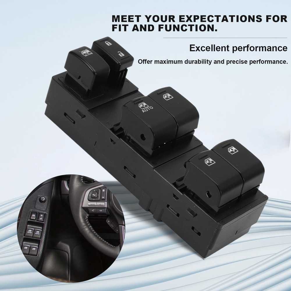 Power Window Switch Fits for 2014 2015 2016 Subaru Forester Front Left Master...