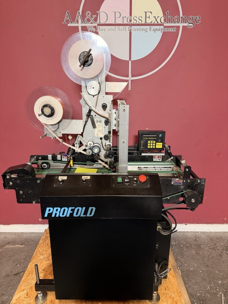 Profold Tabbing Machine !Video!