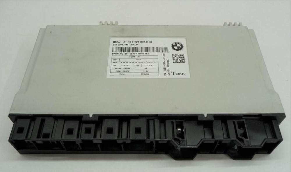 2007-2014 BMW E70 E71 X5 X6 Seat Control Module 61359221862 OEM A1