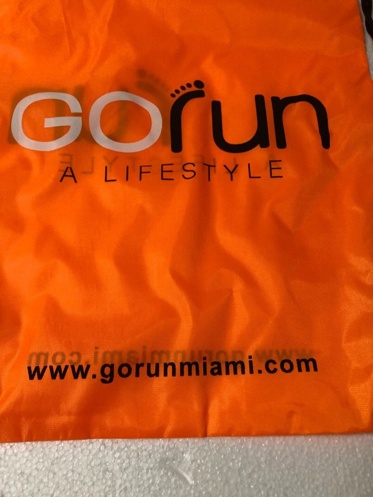 New!! Drawstring Bag - Go Run