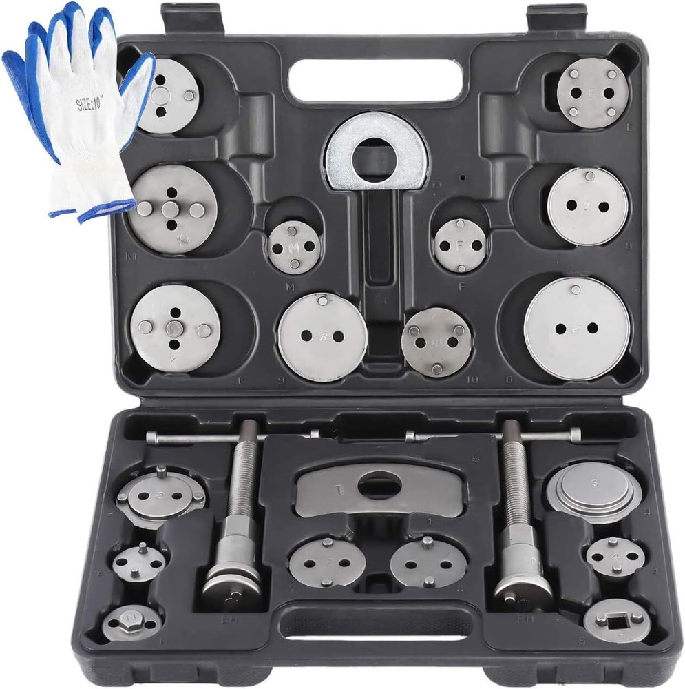Disc Brake Caliper Wind Back Tool Kit Piston Pad Compressor Rewind Tool 4 Sizes