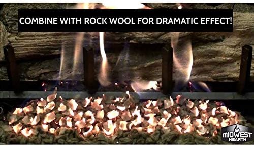 Gas Fireplace Embers