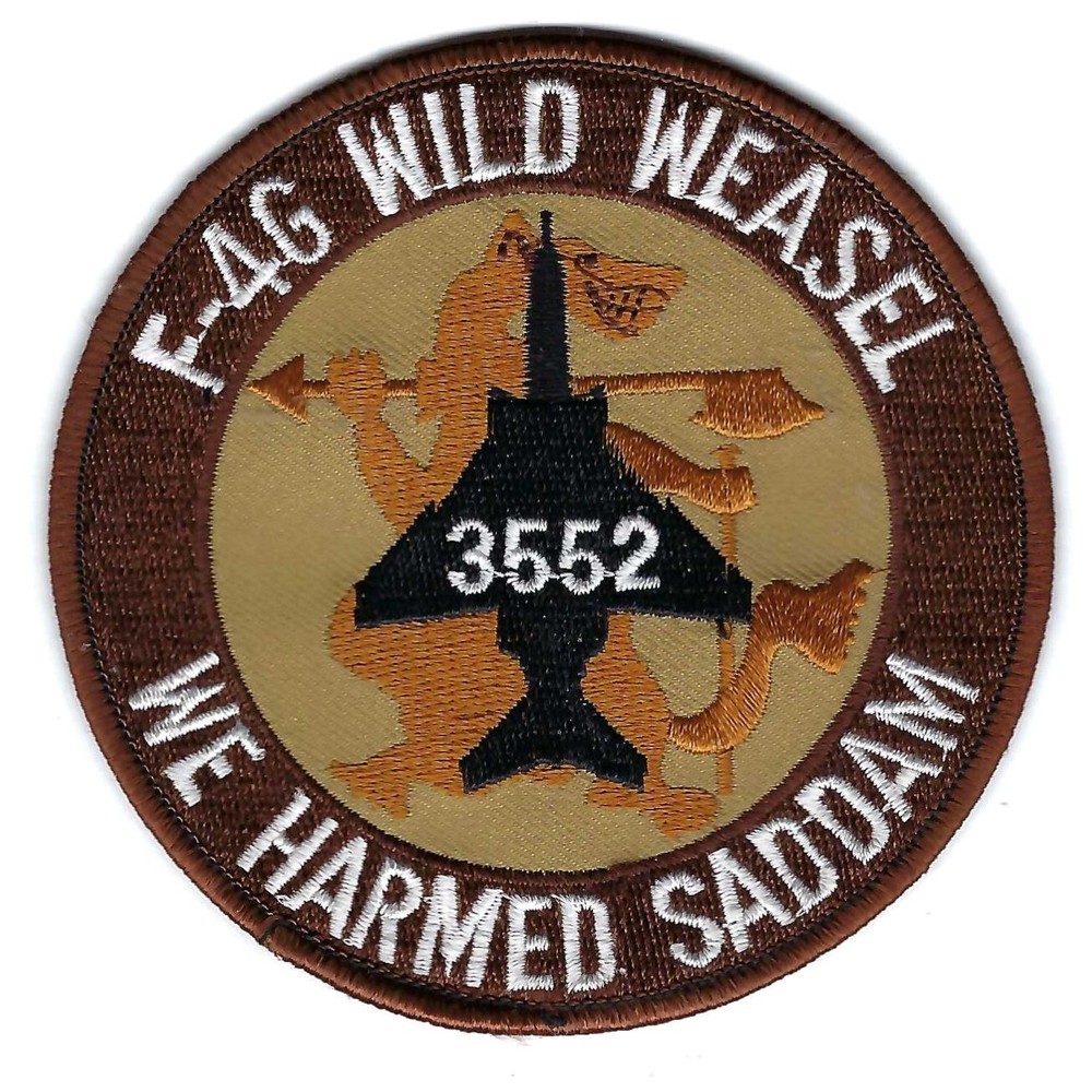 DESERT STORM  3552ND TAC FIGHTER  SQUADRON(PROVISIONAL) patch