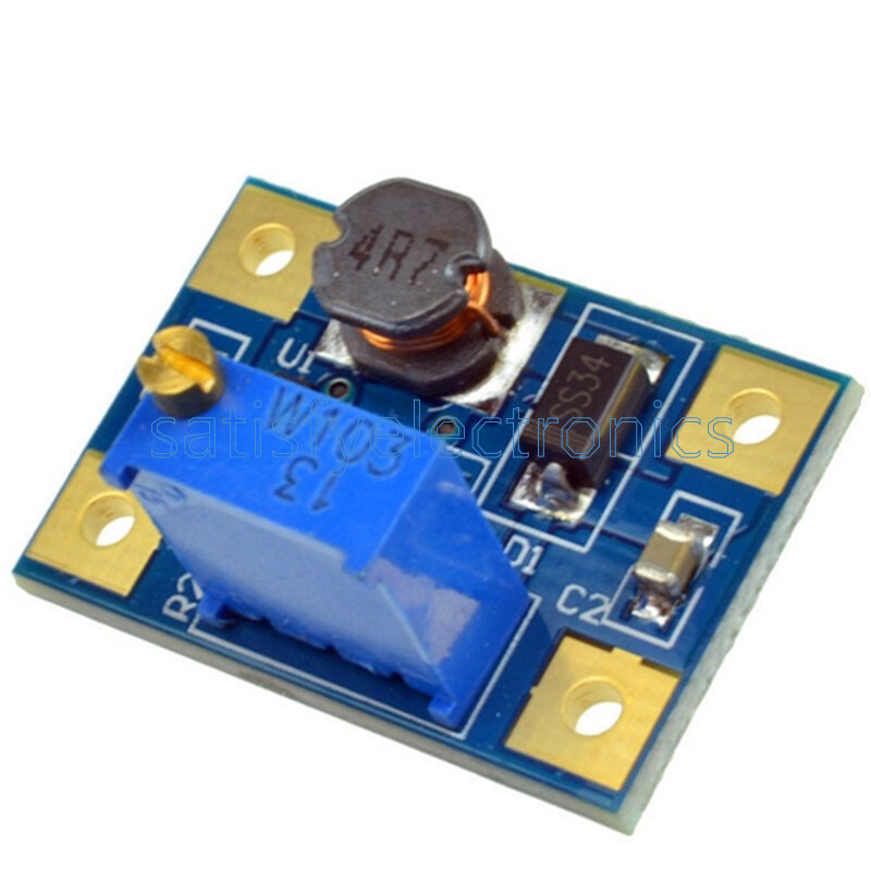 5PCS DC-DC SX1308 2A Converter Step-UP Adjustable Power Module Booster
