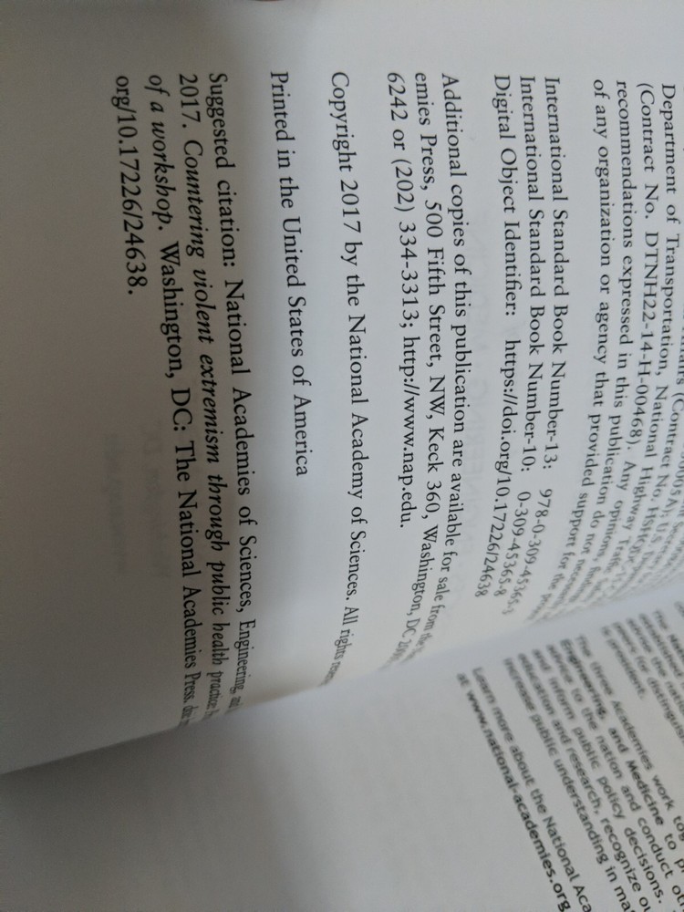 Countering Violent Extremism