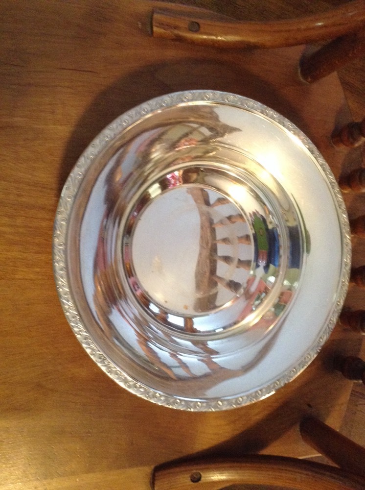 Silverplate Reed and Barton serving bowl