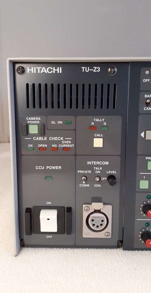 Hitachi Triax Base Station TU-Z3 & Camera Control Panel RC-Z3