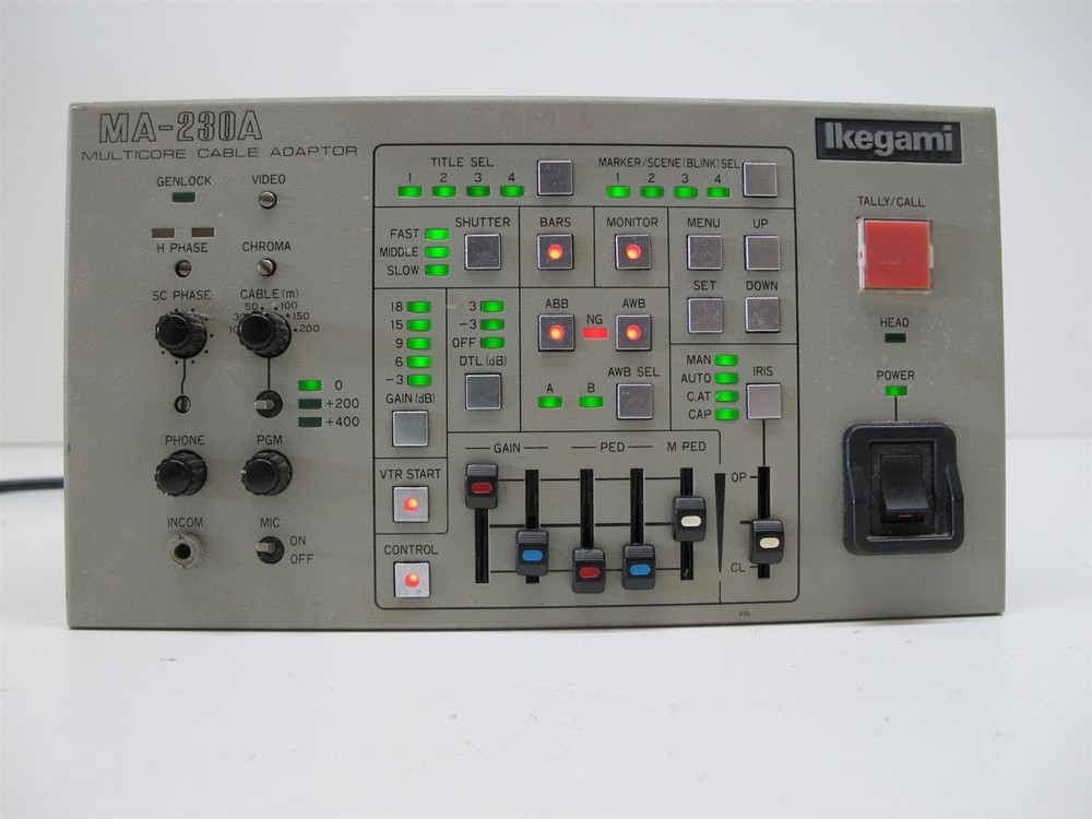 Ikegami MA-230A Multicore Cable Adaptor