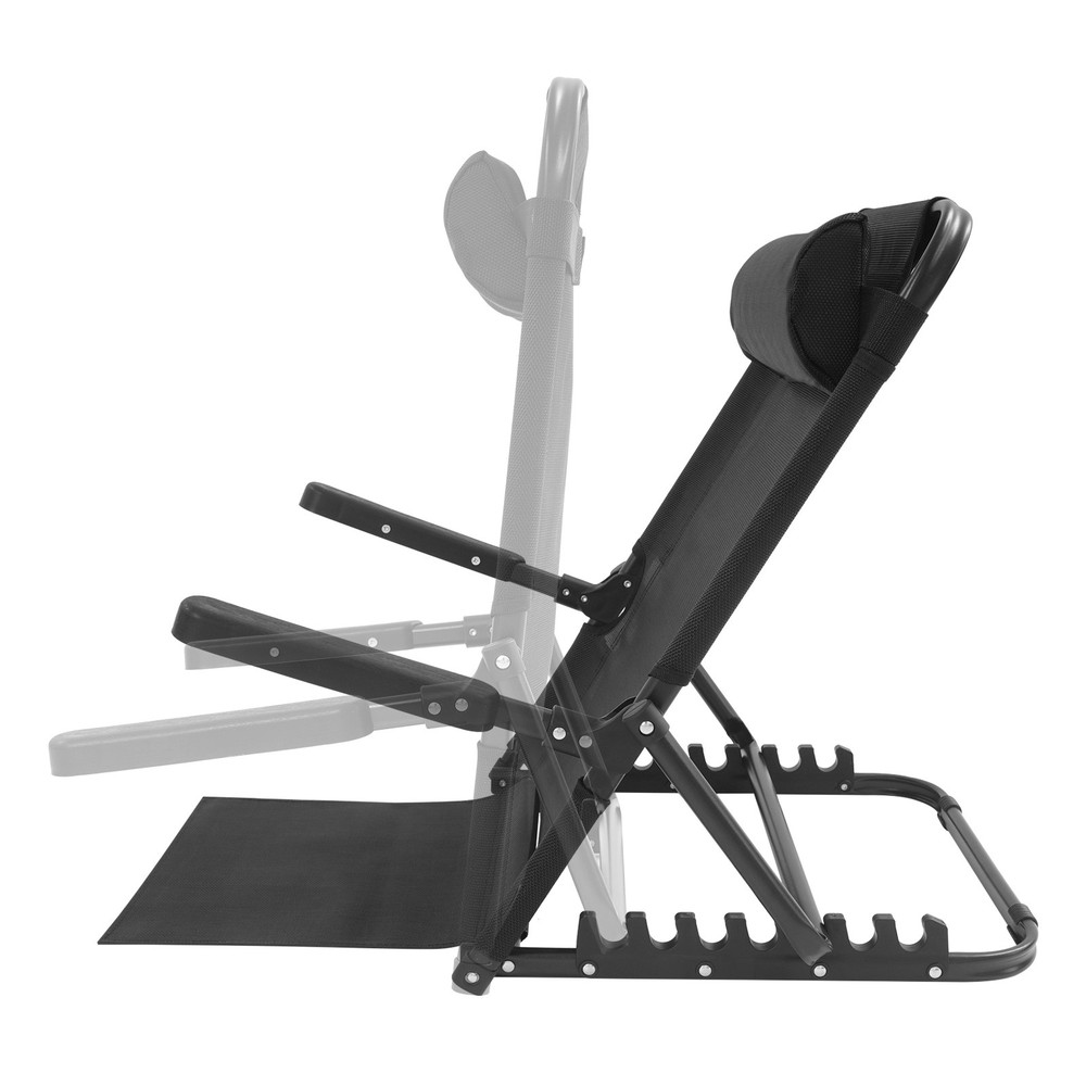 Adjustable Lifting Bed Backrest W/ Armrest Portable Backrest seat for Tatami