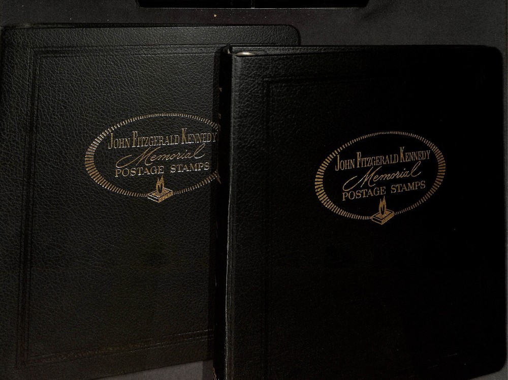 White Ace Binders, 3 Ring, 1.5 Inch, Joh F. Kennedy Lot of 2 ea