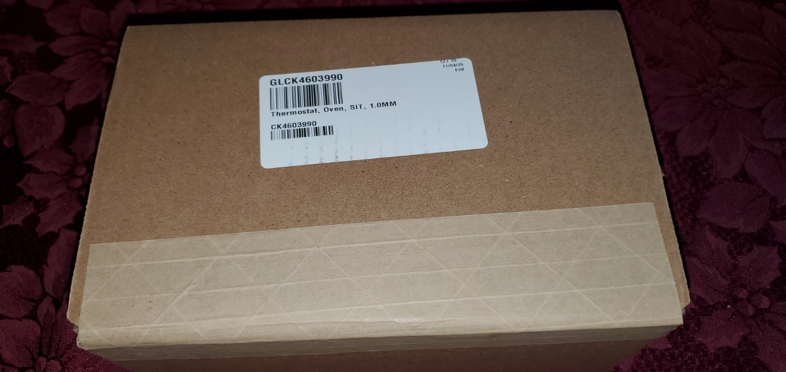 Garland CK4603990 Thermostat, Oven SIT Control 1.0MM Genuine OEM New In Box