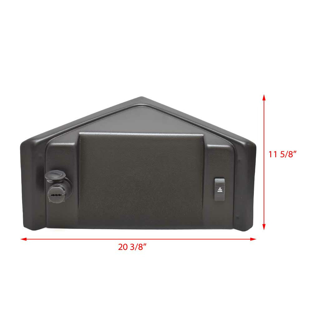 Lowe Boat Trolling Motor Panel 2328164 | Switch w/ Receptacle