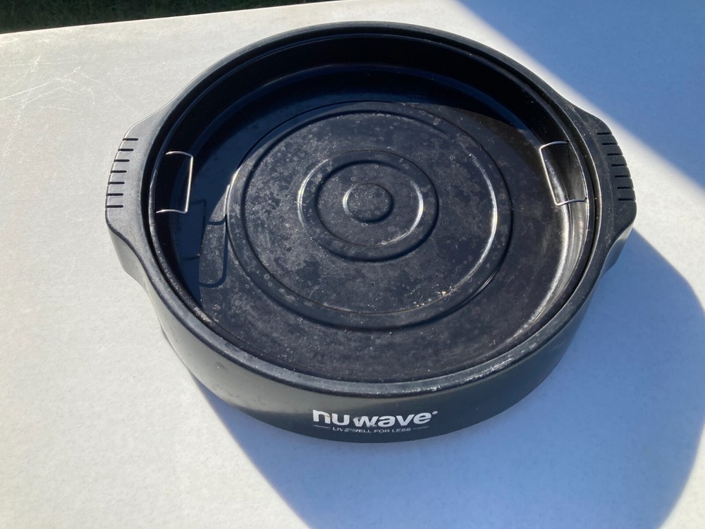 Nuwave Pro Plus 20361W Infrared Oven Replacement Black Bottom Base & Drip Tray