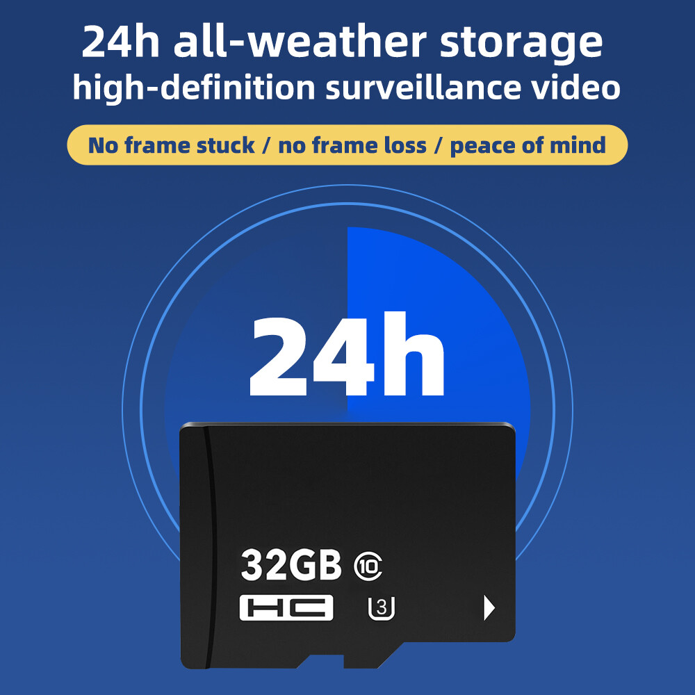 32GB Micro Memory Card Up to 100MB/s Read Speed for Security Camera Dashcam