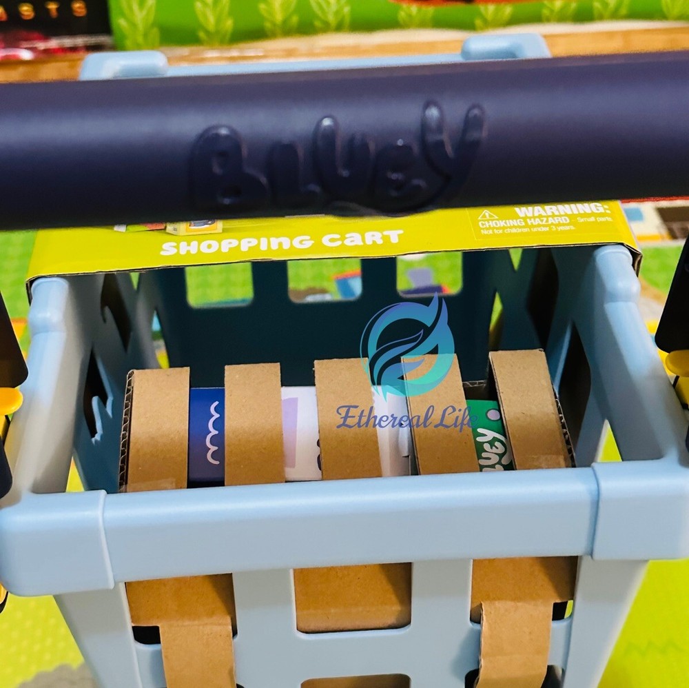 Bluey shopping cart