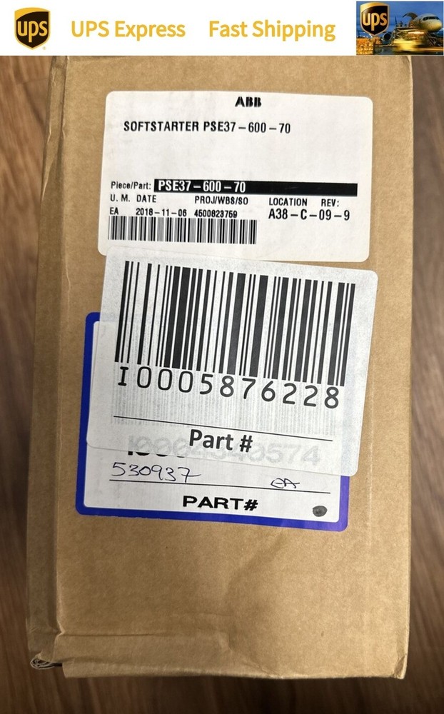 ABB 1SFA897104R7000 PSE37-600-70 SOFT STARTER 37A 100-250VAC