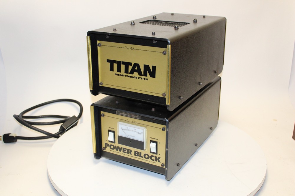 Tice Audio Power Block & Titan Energy Storage System